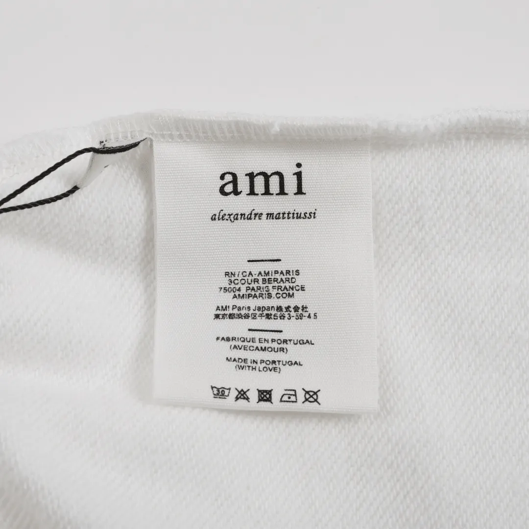 "Ami" Shorts White/Black and Black/White