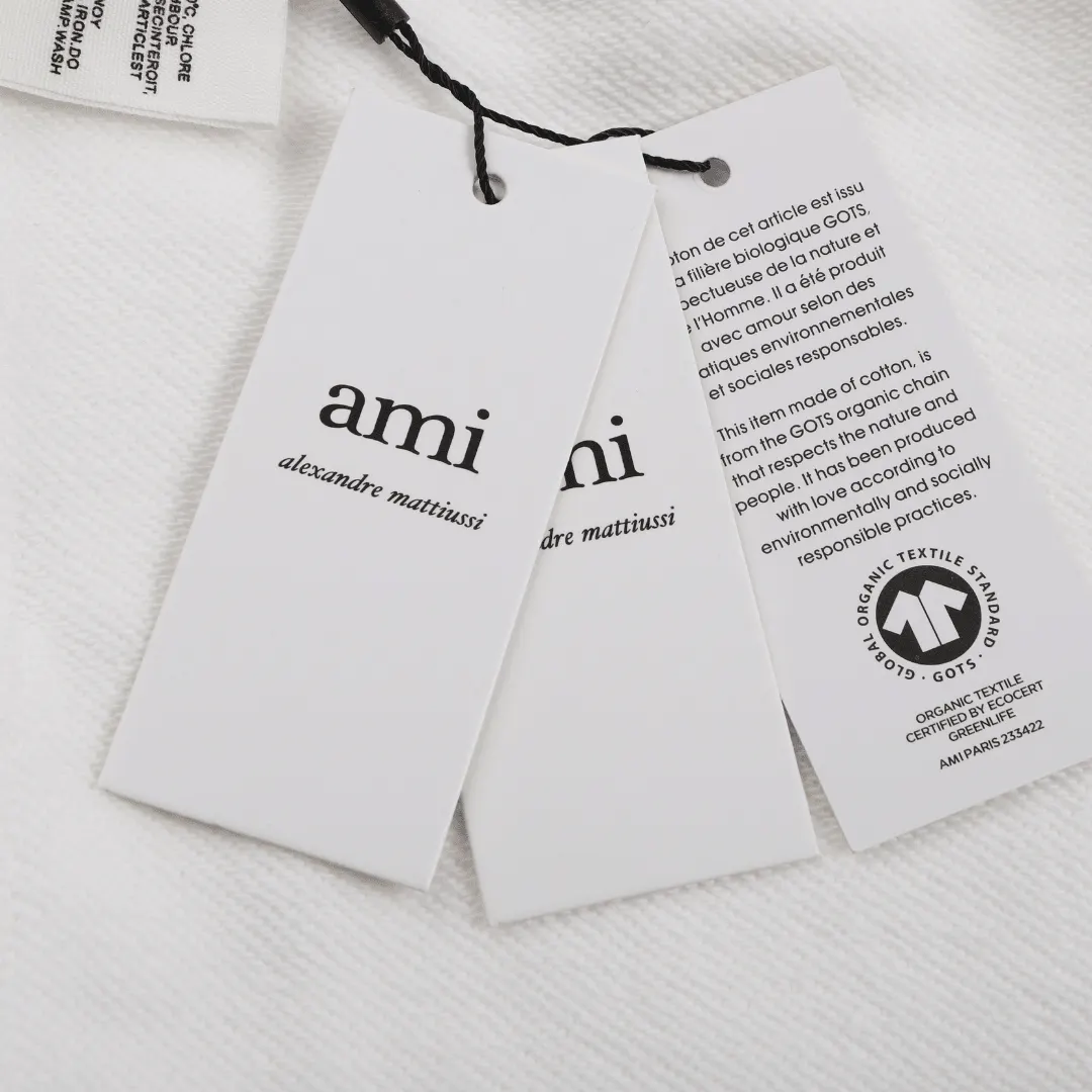 "Ami" Shorts White/Black and Black/White