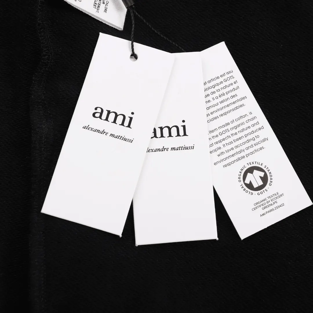 "Ami" Shorts White/Black and Black/White