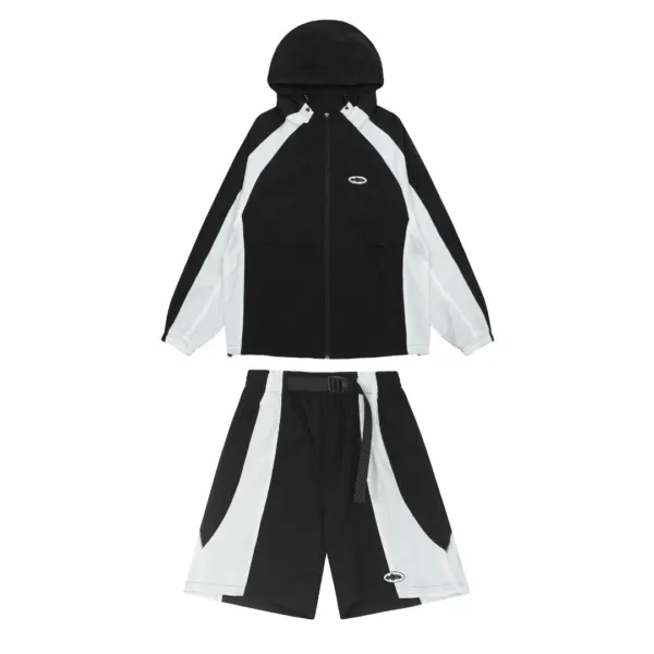 "CRTZ" Black Windbreaker (Set oder einzeln)