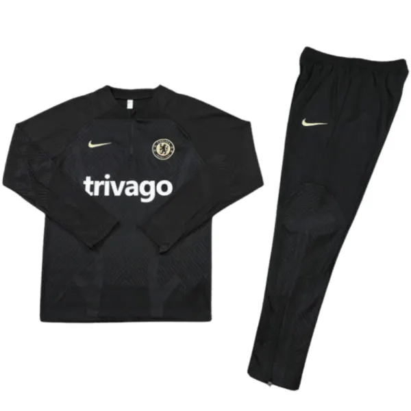 "Chelsea" Black Tracksuit