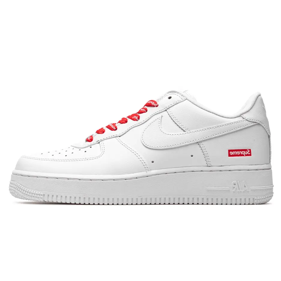 "AF1 x Supreme" White