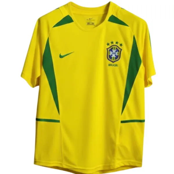 "Brazil" 2002 Retro Home Jersey
