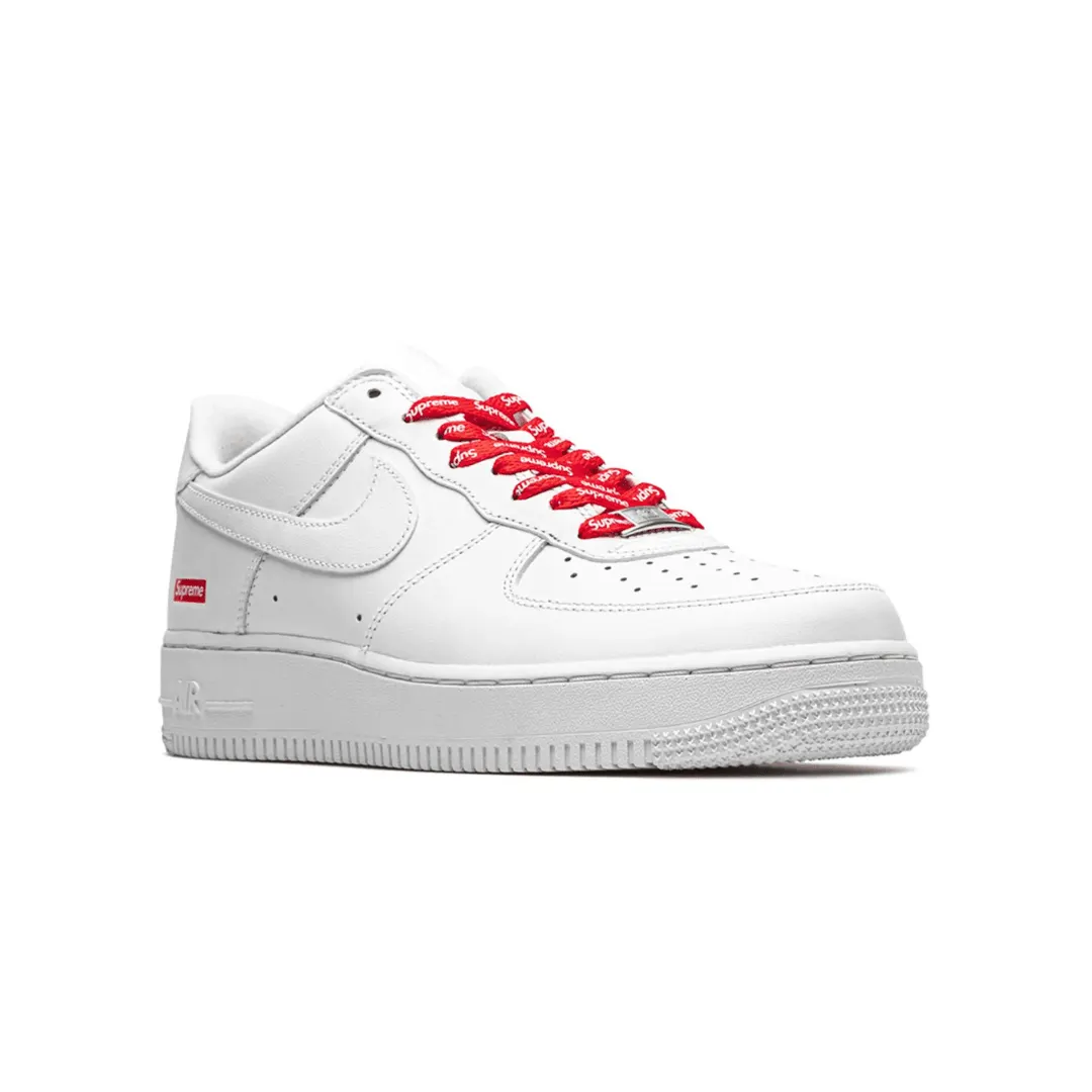 "AF1 x Supreme" White