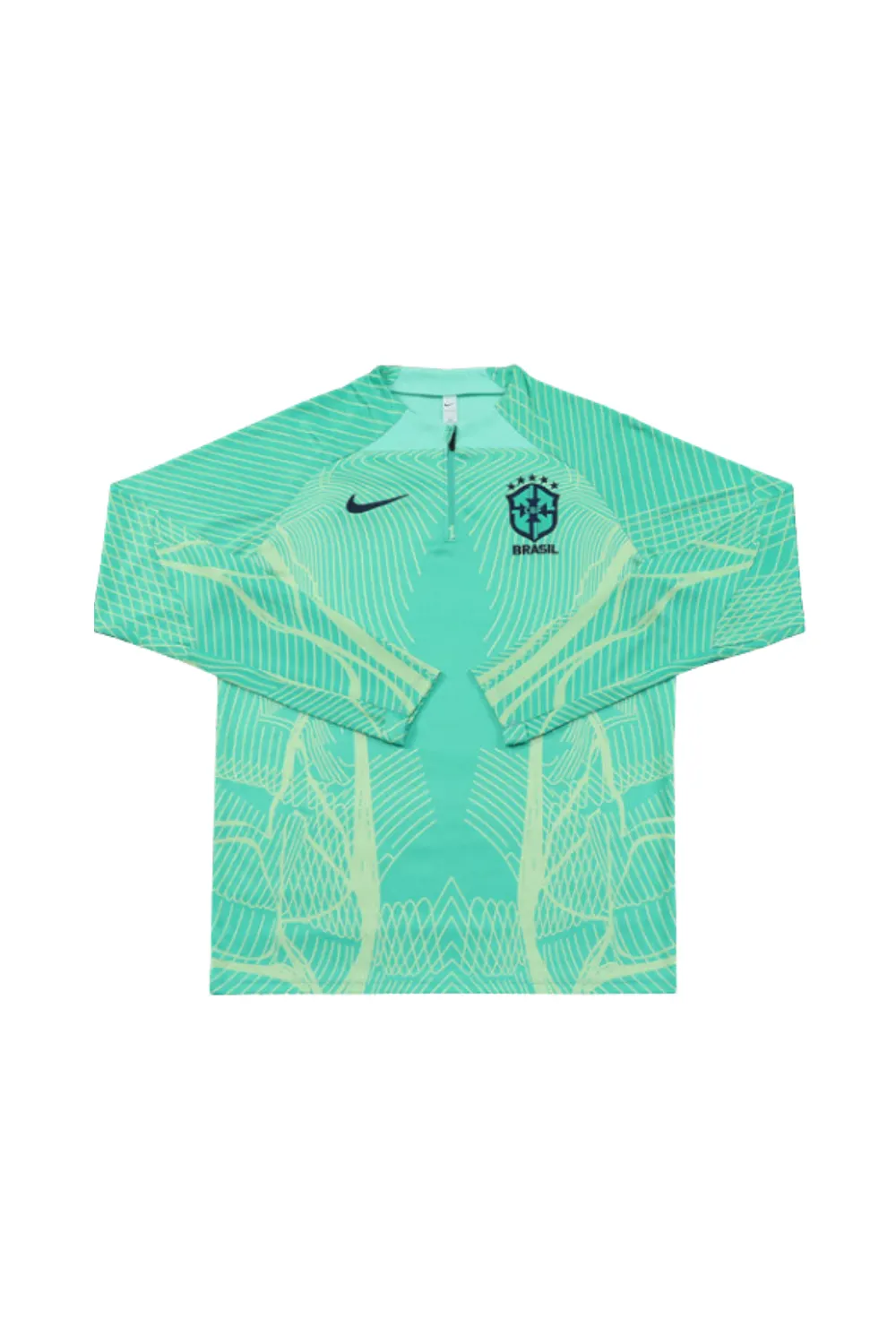 "Brazil" Dark Blue and Green Tracksuit