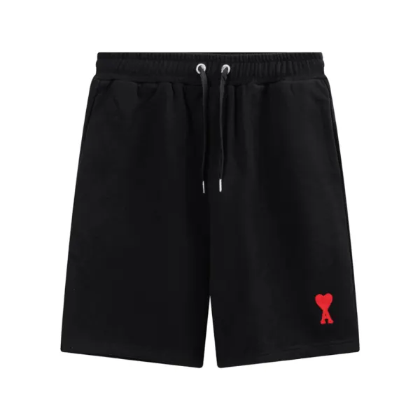 "Ami" Shorts Black/Red