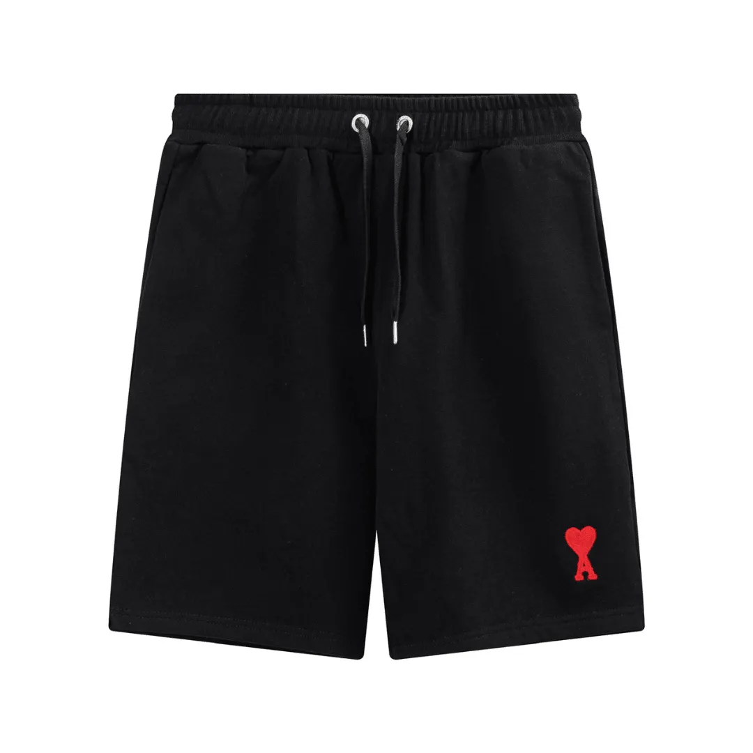 "Ami" Shorts Black/Red