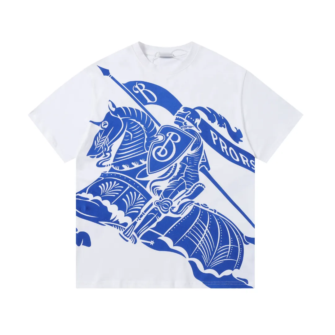 "Berry" T-Shirt Blue White