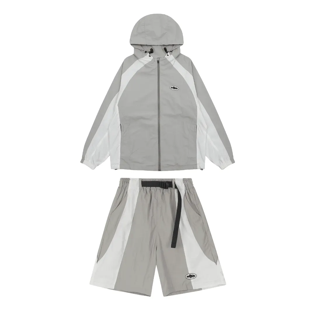 "CRTZ" Grey Windbreaker (Set oder einzeln)
