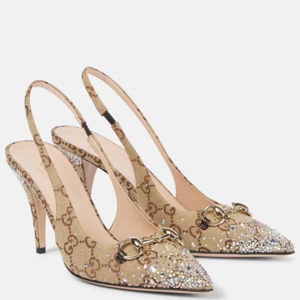"GG" Slingback Pumps
