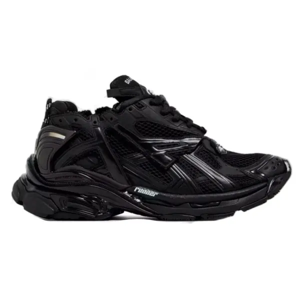 "Balenci Runner" Sneaker Black