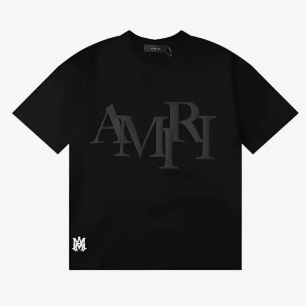 "Miri-STAGGERED LOGO" T-SHIRT