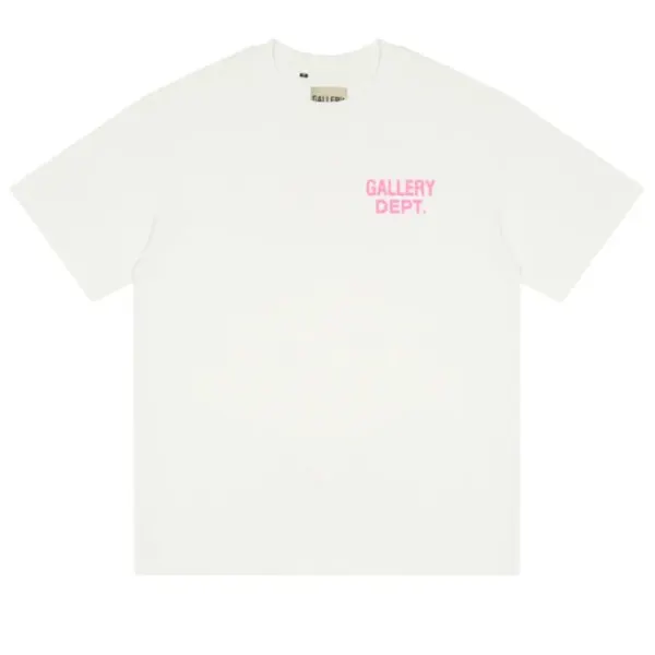 "Dept" Tee Pink