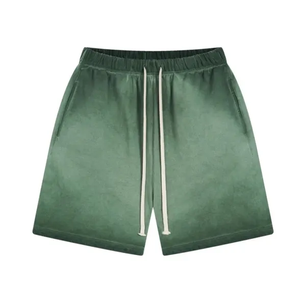 SELLEZA Green Washed Shorts