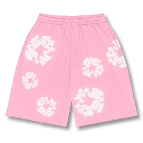 "Flower Shorts" Pink