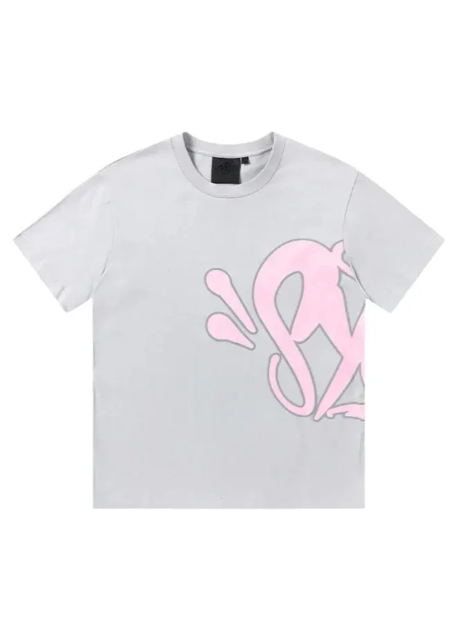 "Graffiti" Short set Grey Pink