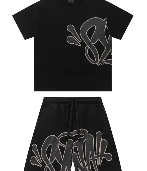 "Graffiti" Short set black