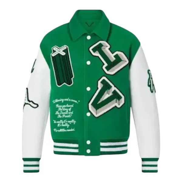 "LV" College Jacke Green