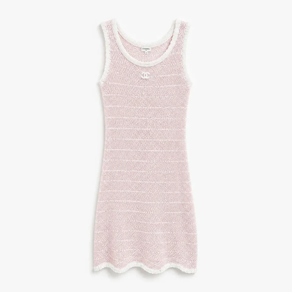 C POWDER PINK DRESS