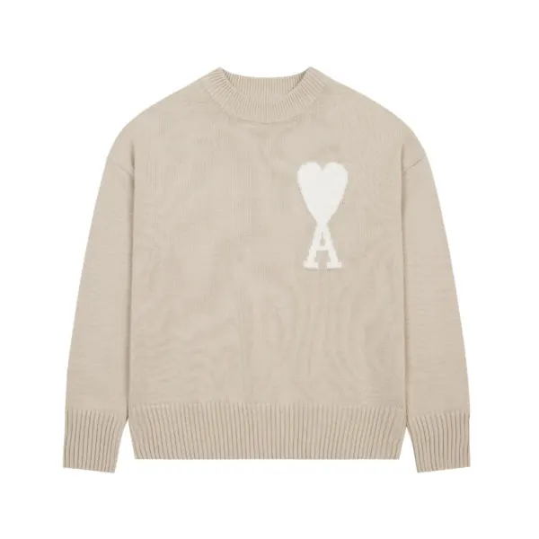 "HEART" - SWEATER CREAM (UNISEX)