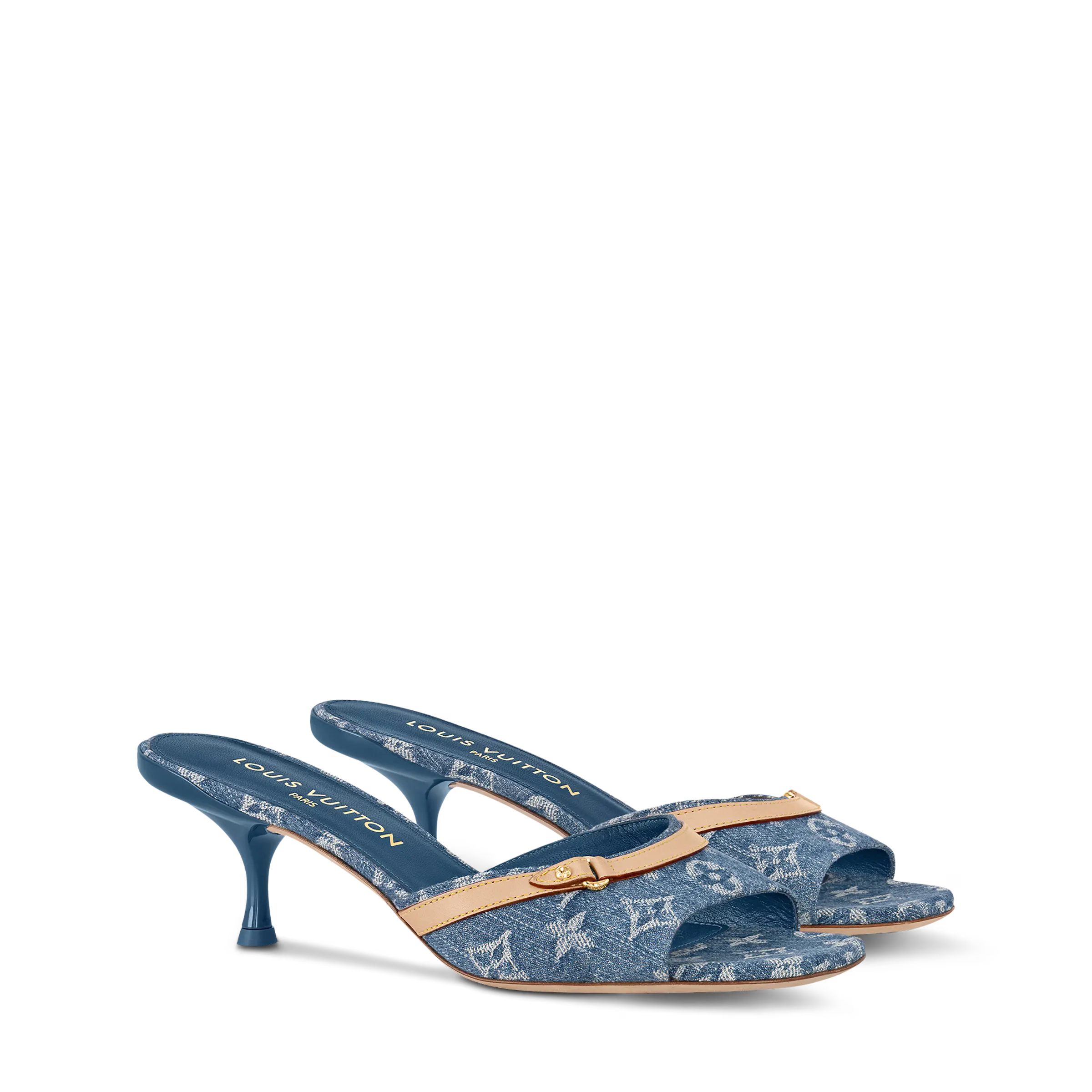 "LV" Sandalen Blau